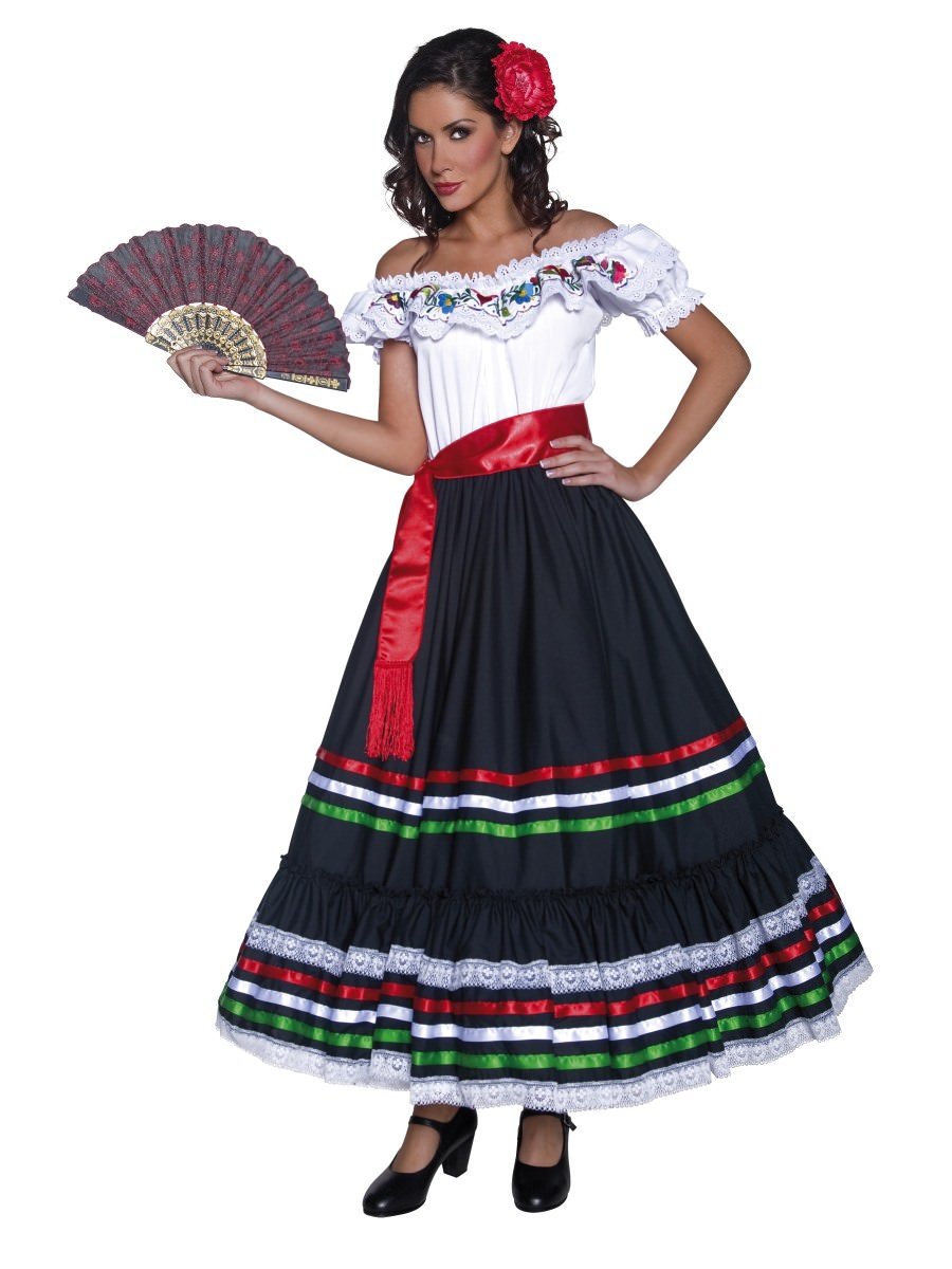 Click to view product details and reviews for Smiffys Authentic Western Sexy Senorita Costume Fancy Dress Large Uk 16 18.