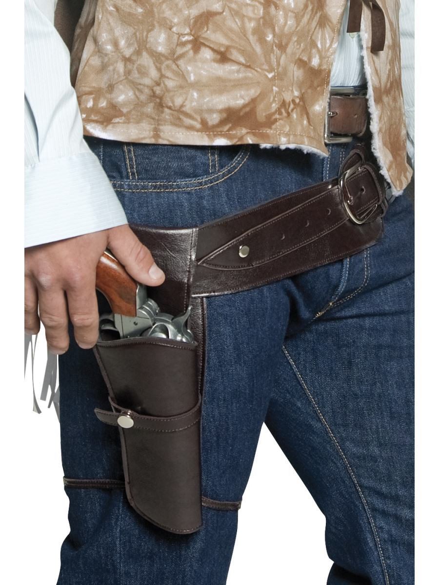 Authentic Western Wandering Gunman Belt Holster