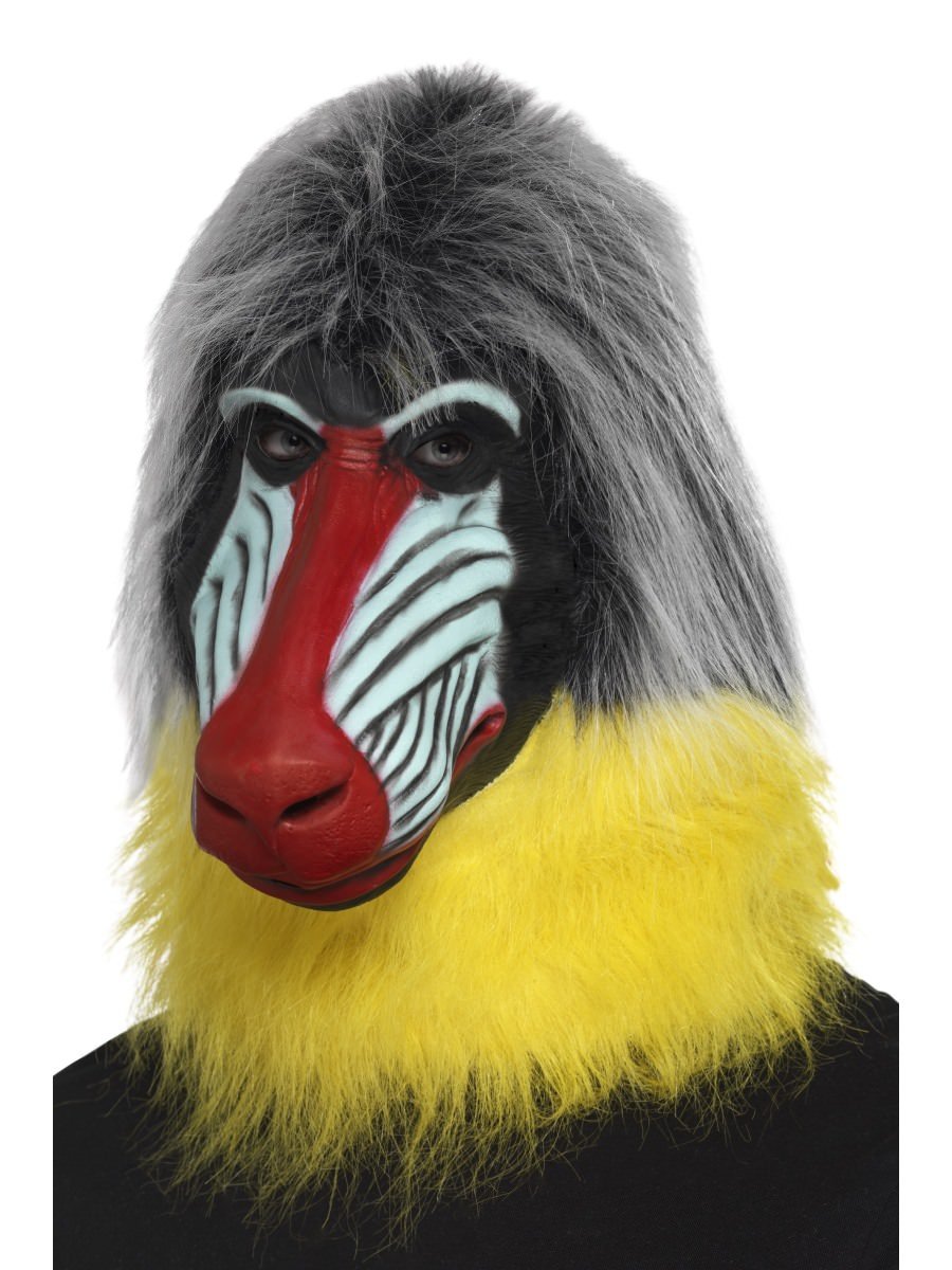 Smiffys Baboon Mask Fancy Dress