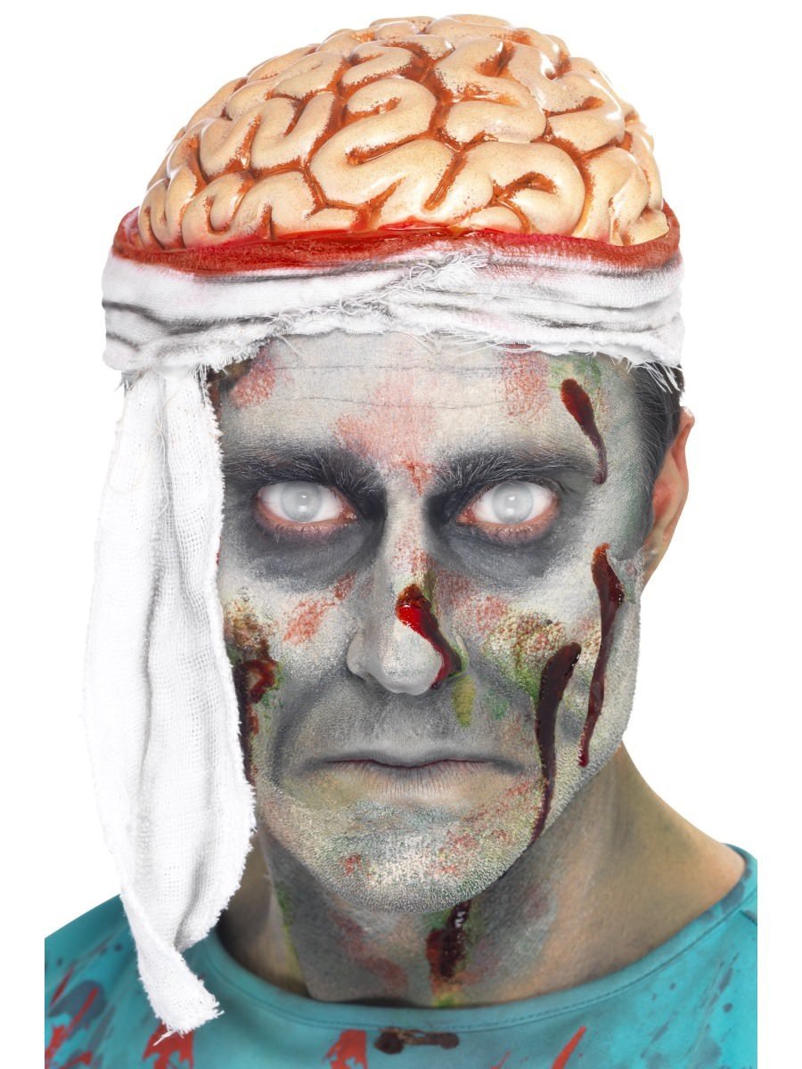 Click to view product details and reviews for Smiffys Bandage Brain Hat Fancy Dress.