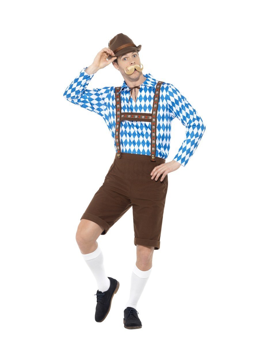 Smiffys Bavarian Beer Man Costume Fancy Dress Large Chest 42 44