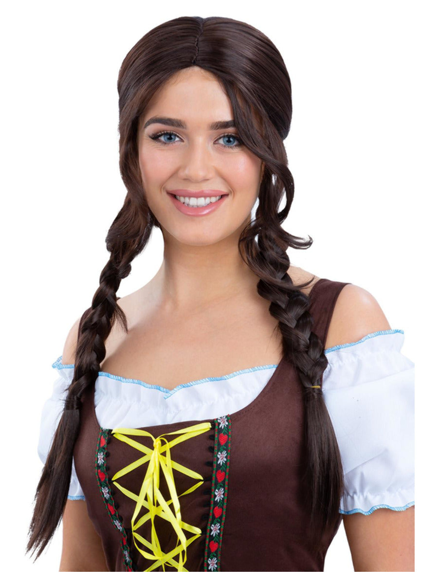 Click to view product details and reviews for Bavarian Maid Braided Wig Brown.