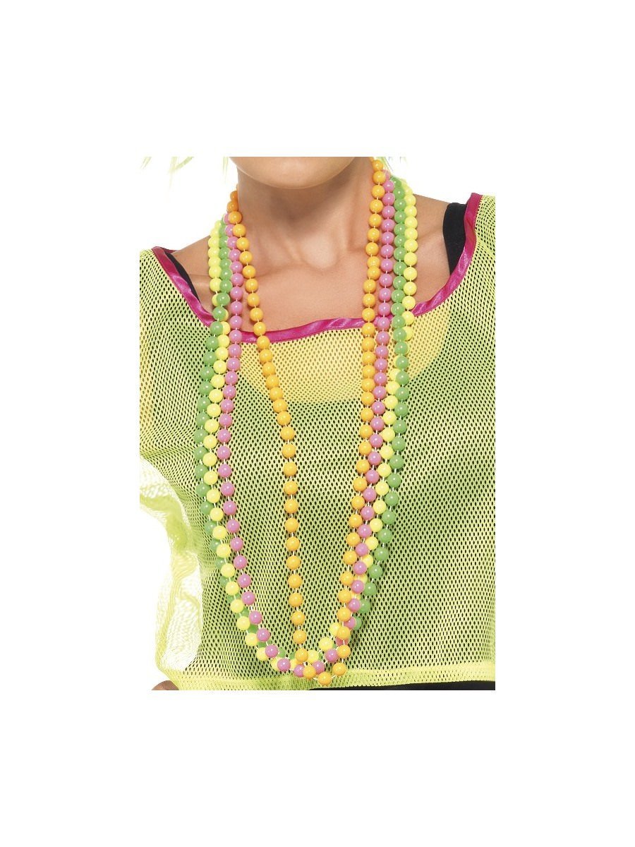 Click to view product details and reviews for Smiffys Beads Fluorescent Fancy Dress.