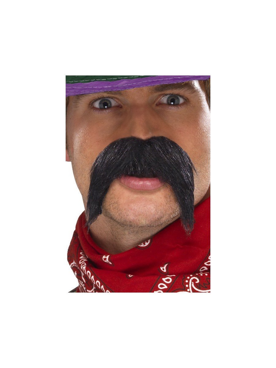 Click to view product details and reviews for Smiffys Big Bushy Gringo Tash Fancy Dress.