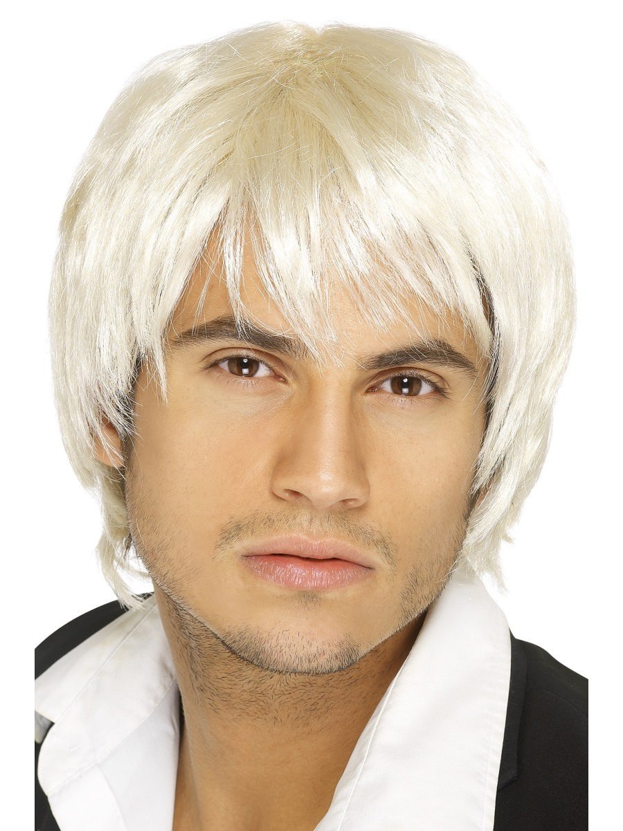 Click to view product details and reviews for Smiffys Boy Band Wig Blonde Fancy Dress.