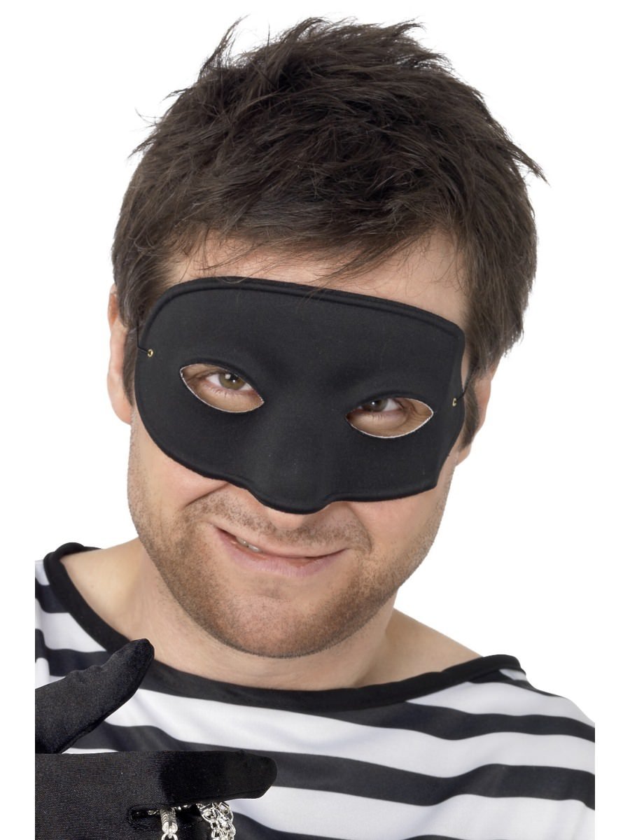 Click to view product details and reviews for Smiffys Burglar Eyemask Fancy Dress.