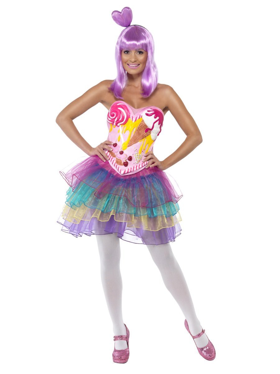 Smiffys Candy Queen Costume Fancy Dress Medium Uk 12 14