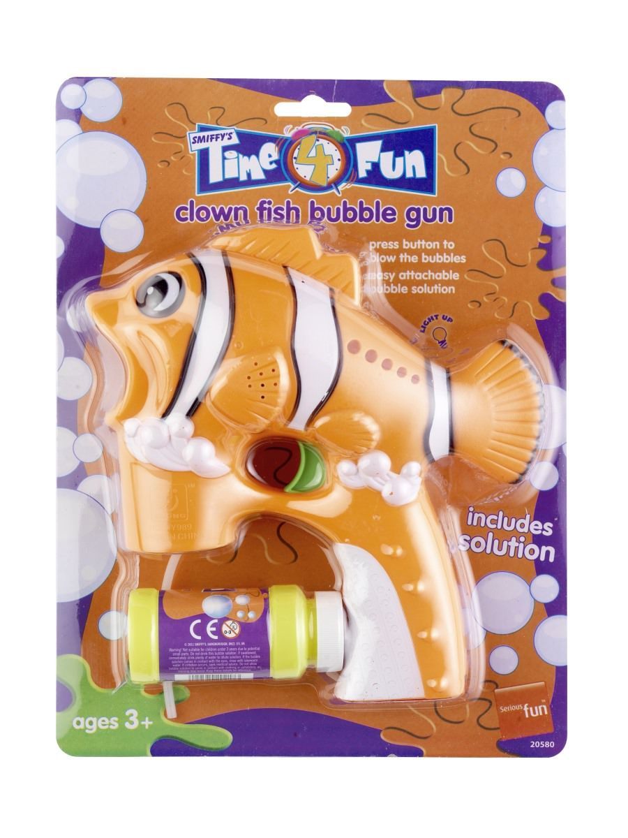 Click to view product details and reviews for Clown Fish Bubble Gun.