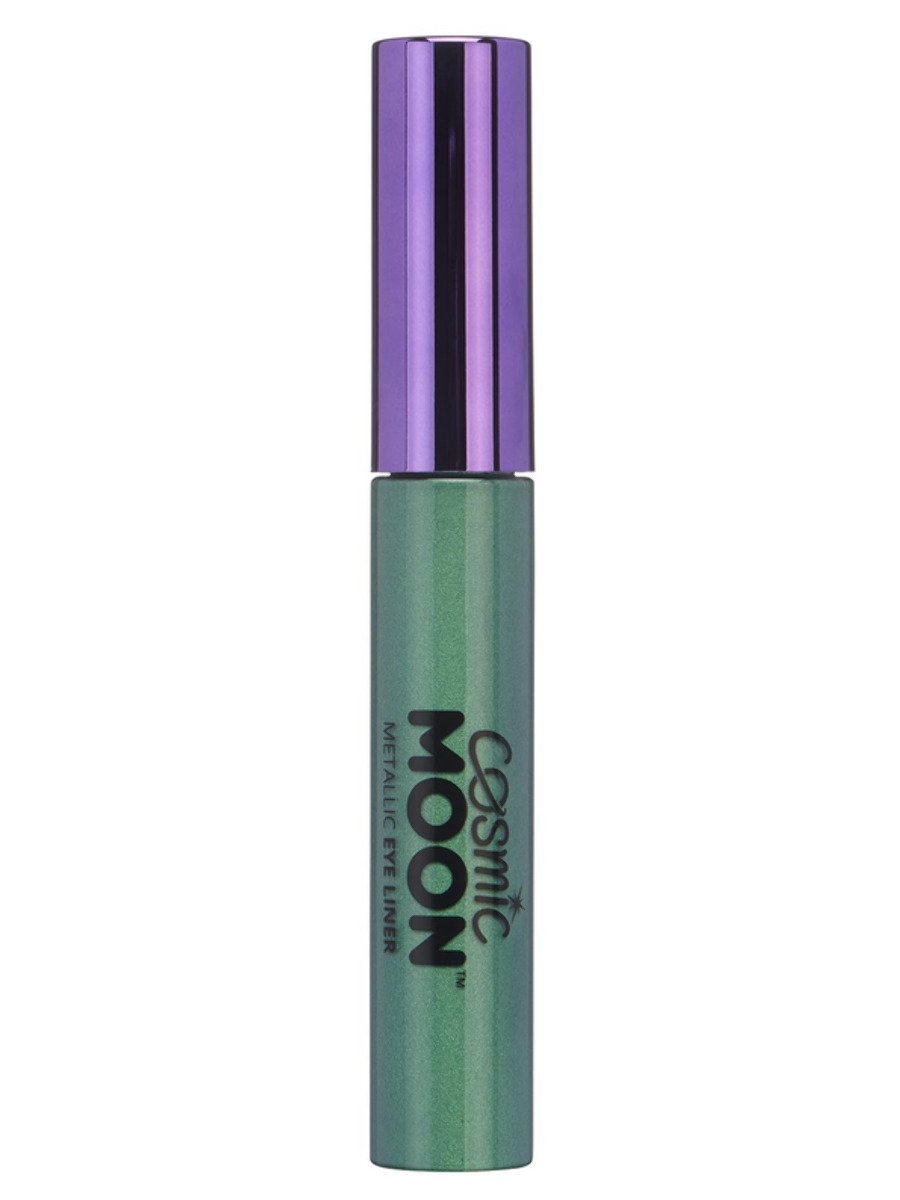 Click to view product details and reviews for Smiffys Cosmic Moon Metallic Eye Liner Blue Fancy Dress Green.