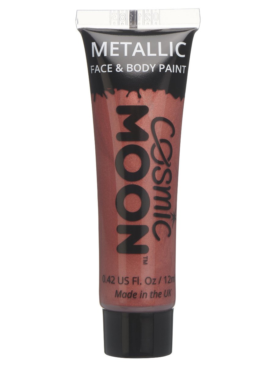Click to view product details and reviews for Smiffys Cosmic Moon Metallic Face Body Paint Blue Fancy Dress Red.