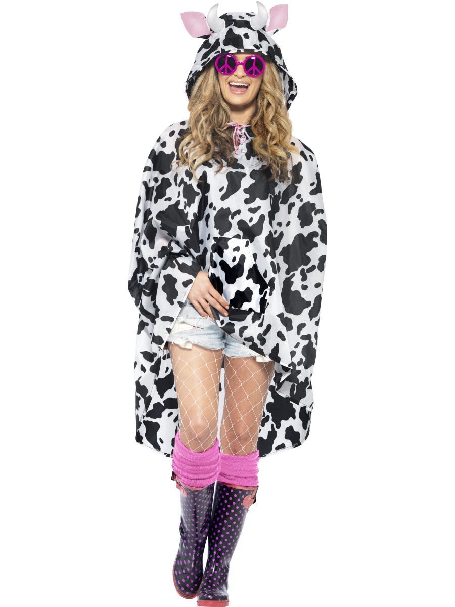 Smiffys Cow Party Poncho Fancy Dress