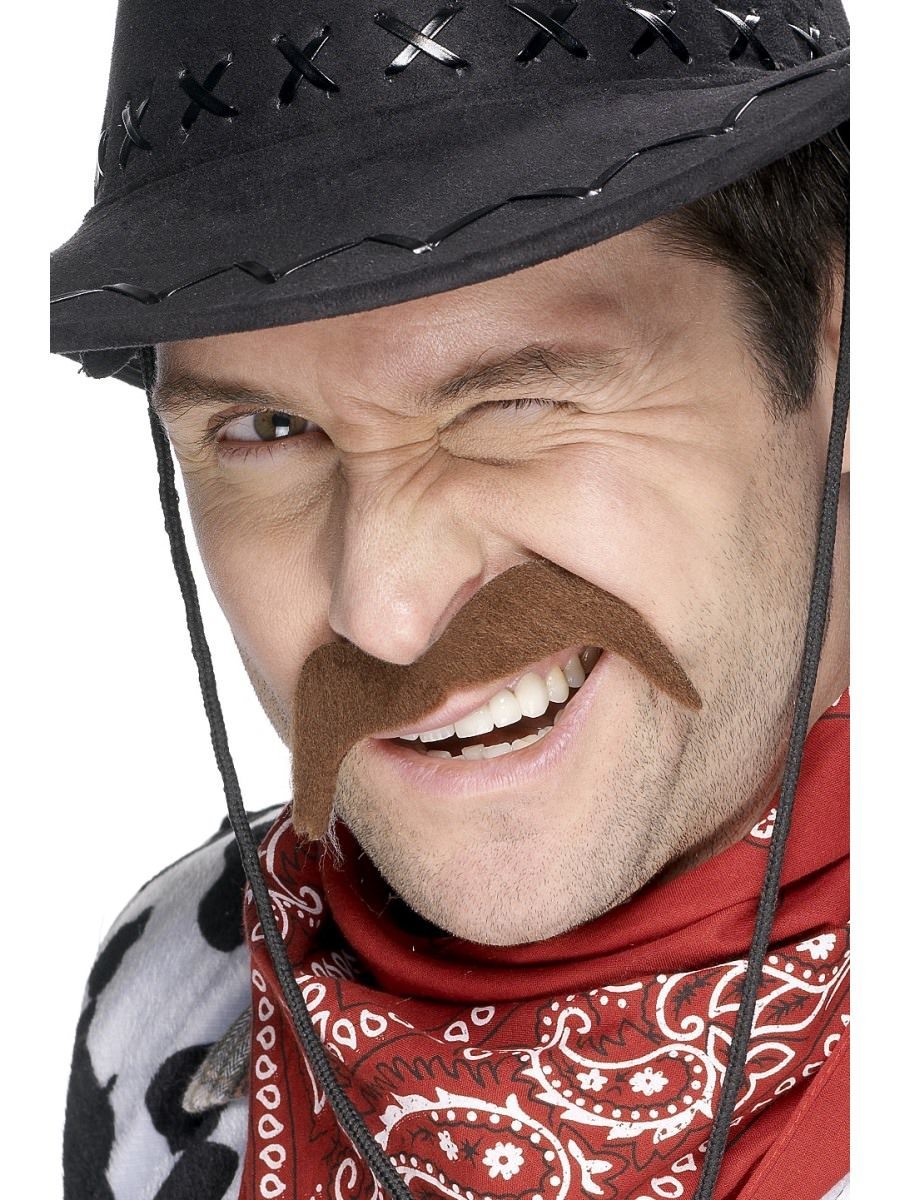 Click to view product details and reviews for Smiffys Cowboy Tash Brown Fancy Dress.