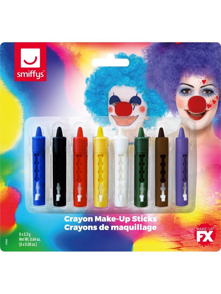 Click to view product details and reviews for Smiffys Crayon Make Up Sticks Fancy Dress.