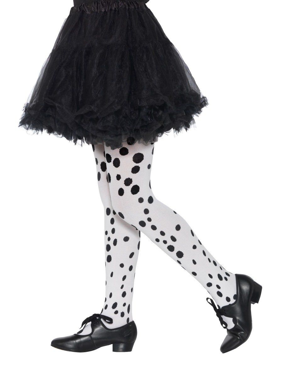 Smiffys Dalmatian Tights Childs Fancy Dress