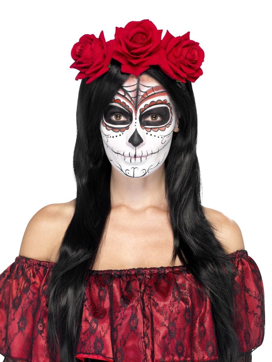 Click to view product details and reviews for Smiffys Day Of The Dead Headband Fancy Dress.