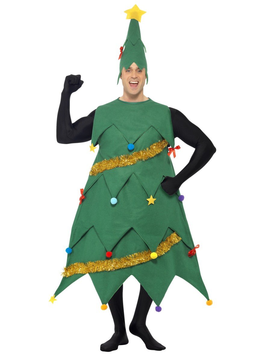 Smiffys Deluxe Christmas Tree Costume Fancy Dress