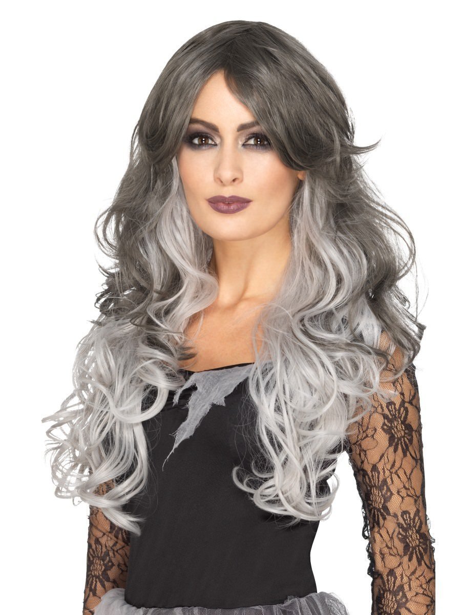 Photos - Fancy Dress Smiffys Deluxe Gothic Bride Wig - 