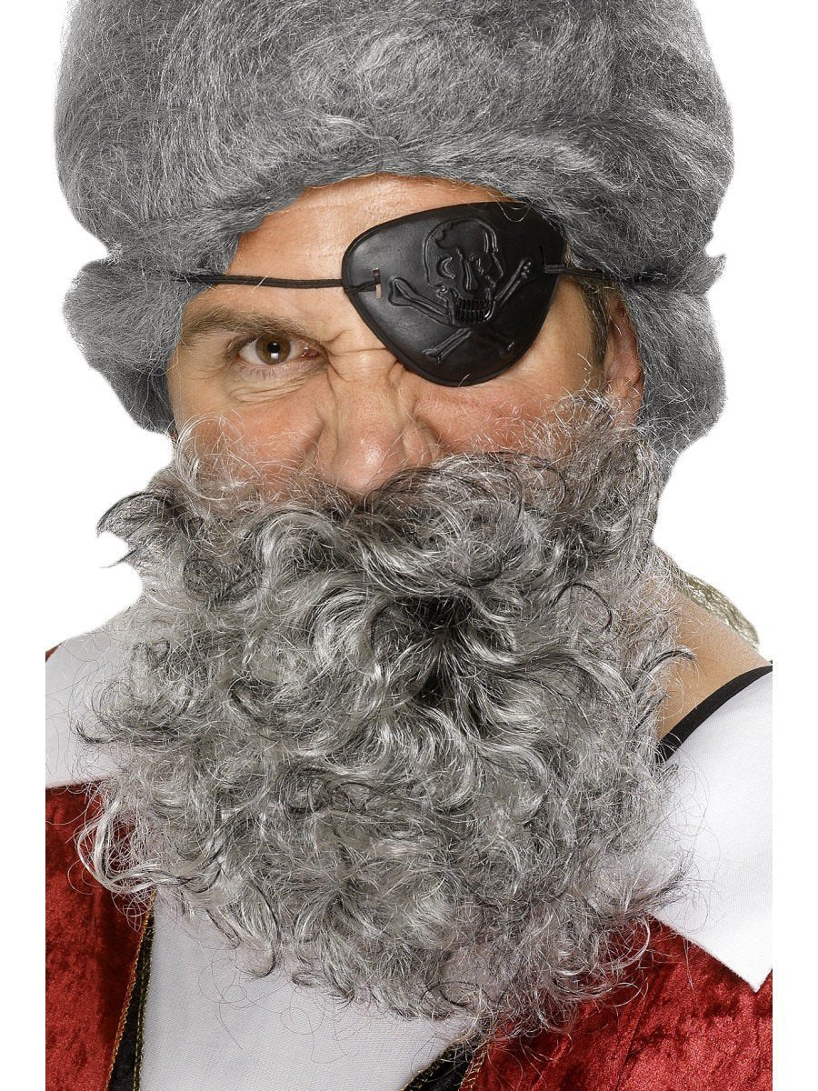 Click to view product details and reviews for Smiffys Deluxe Pirate Beard Light Grey Fancy Dress.