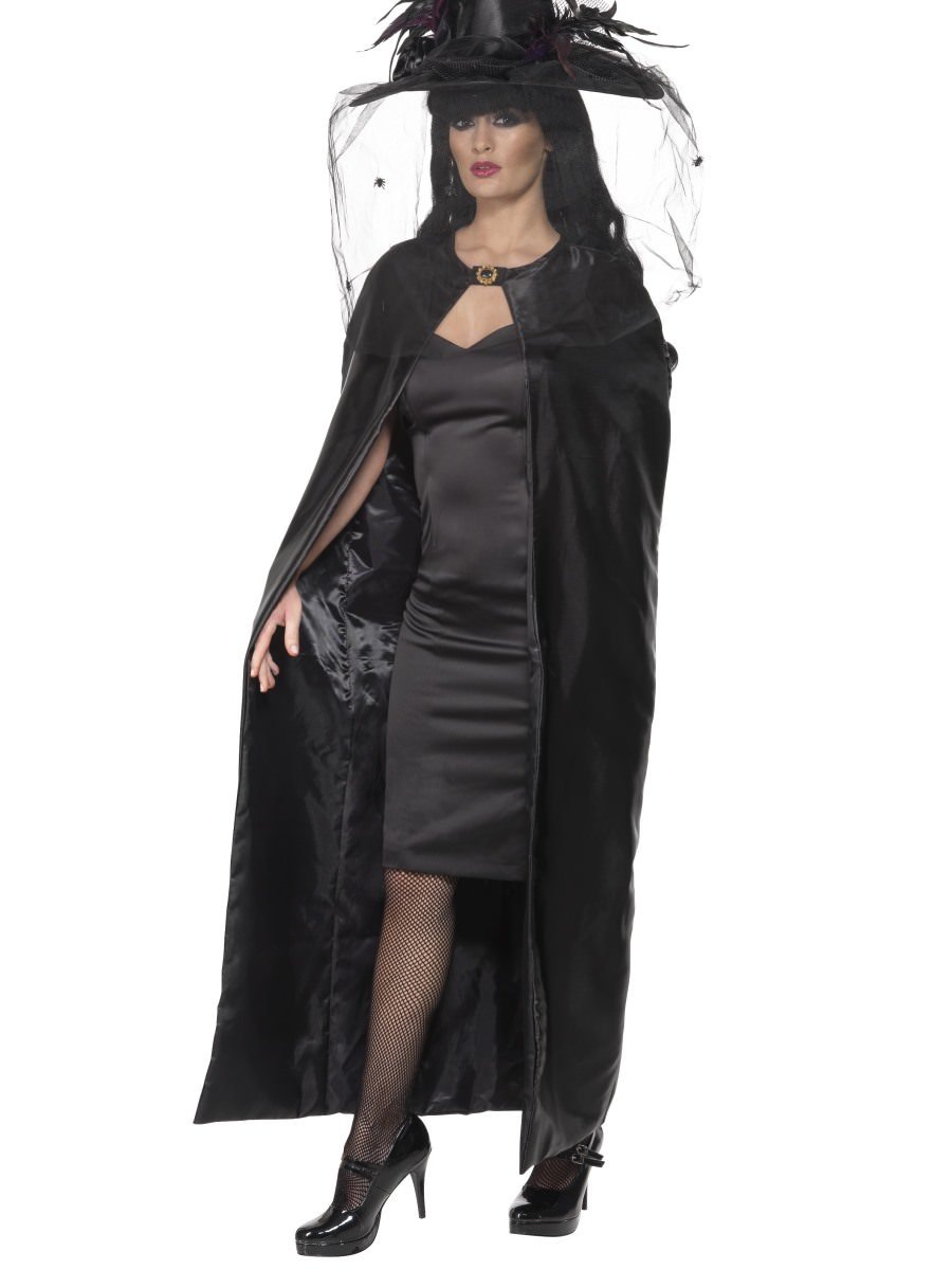 Photos - Fancy Dress Smiffys Deluxe Witch Cape - 