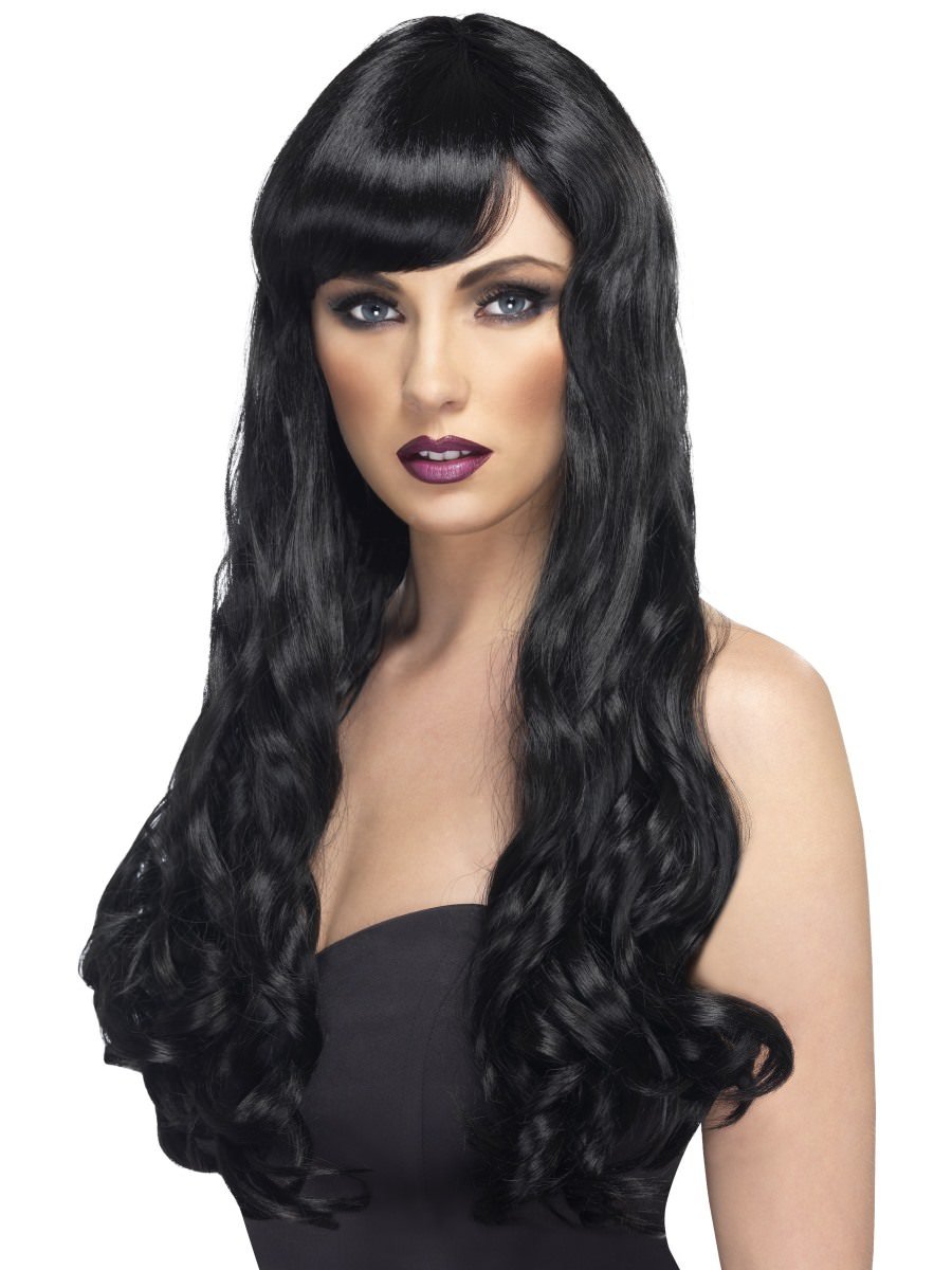 Click to view product details and reviews for Smiffys Desire Wig Black Fancy Dress.