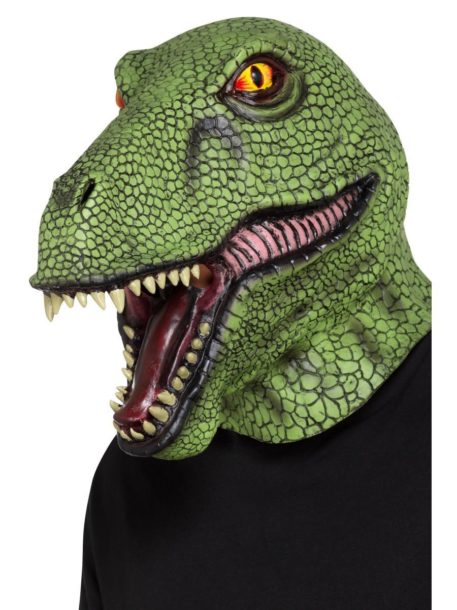 Click to view product details and reviews for Smiffys Dinosaur Latex Mask Fancy Dress.
