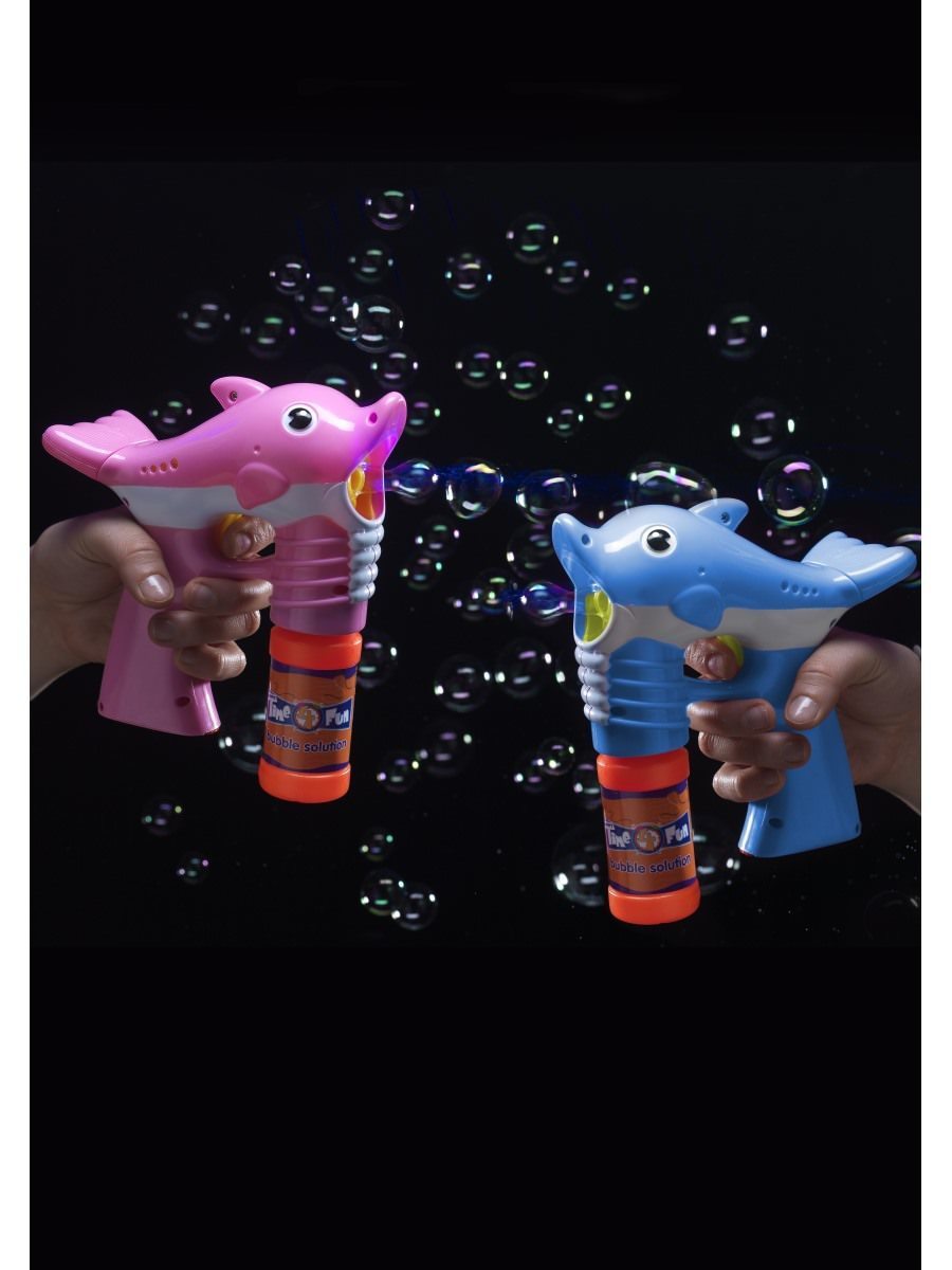 Click to view product details and reviews for Dolphin Bubble Gun.