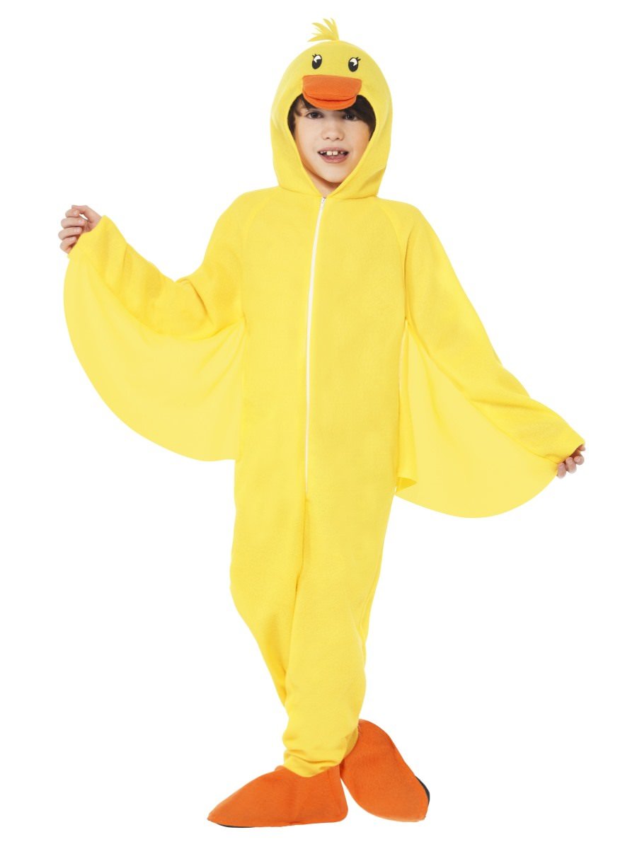 Click to view product details and reviews for Smiffys Duck Costume With Hooded All In One Child Fancy Dress Small Age 4 6.