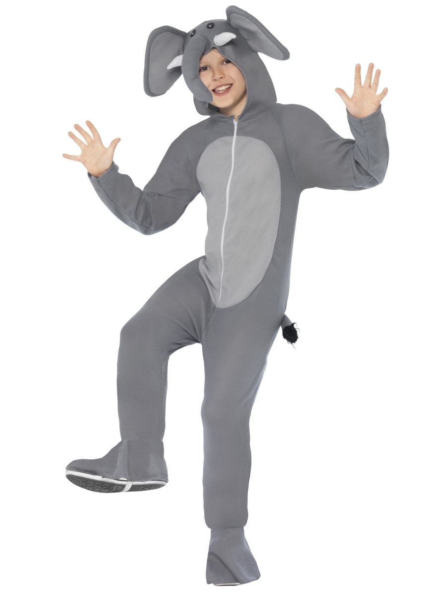 Smiffys Elephant Costume Child Fancy Dress