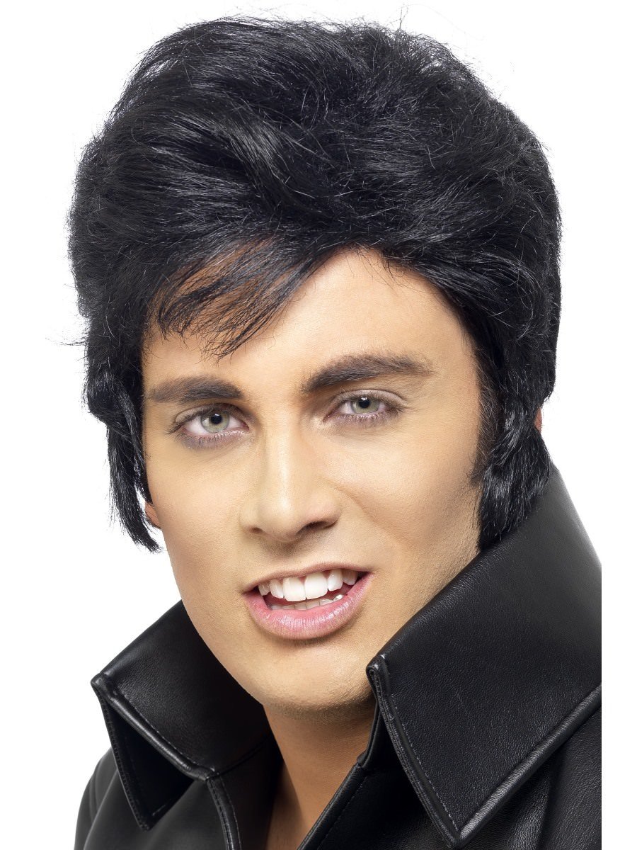 Smiffys Elvis Wig Fancy Dress