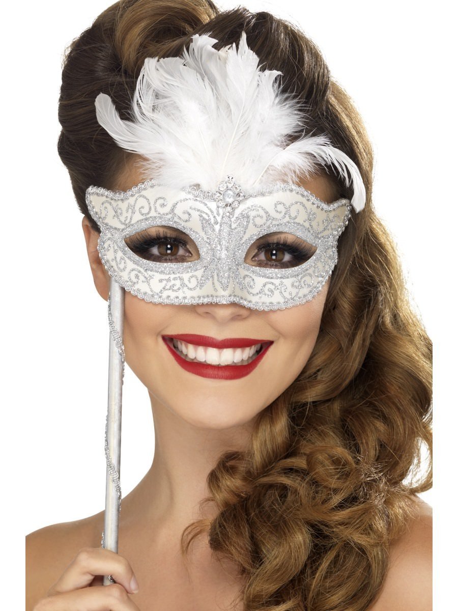 Photos - Fancy Dress Smiffys Fever Baroque Fantasy Eyemask - 
