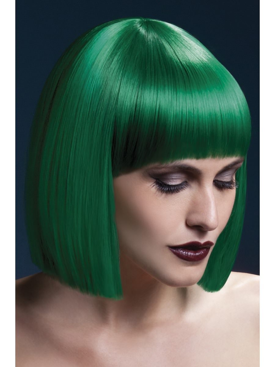 Click to view product details and reviews for Smiffys Fever Lola Wig Green Fancy Dress.