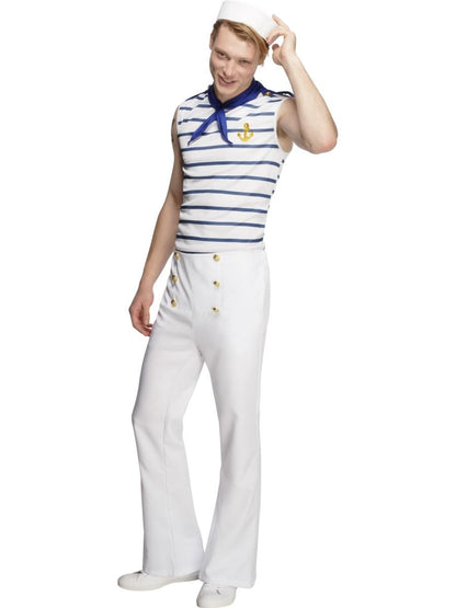 Fever Male French Sailor Costume | Smiffys