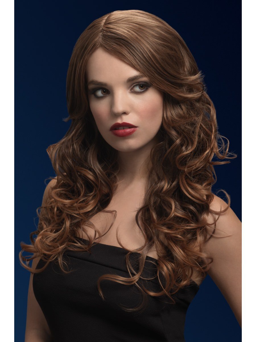 Click to view product details and reviews for Smiffys Fever Nicole Wig Light Brown Fancy Dress.