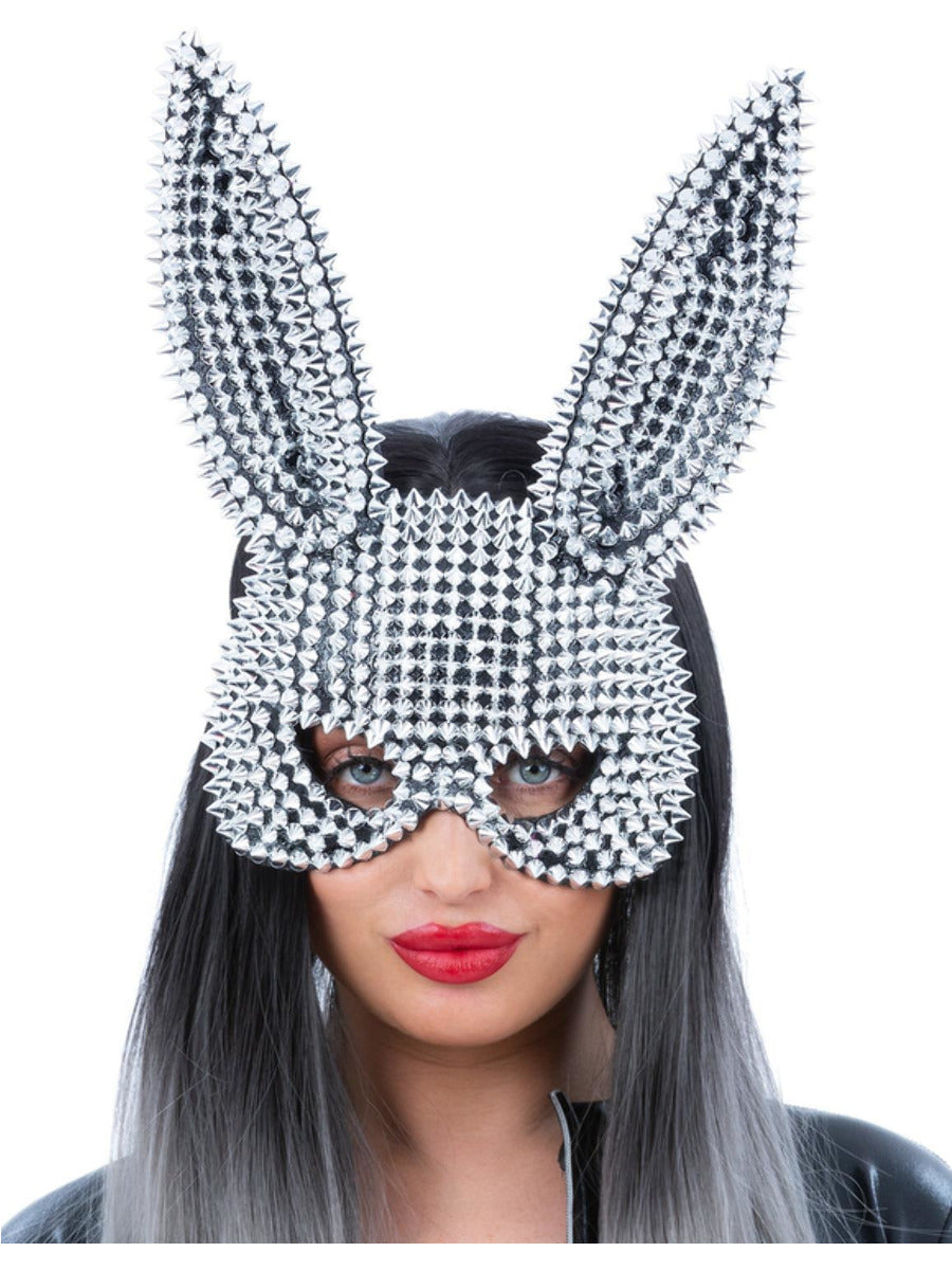 Click to view product details and reviews for Fever Studded Bad Bunny Mask.