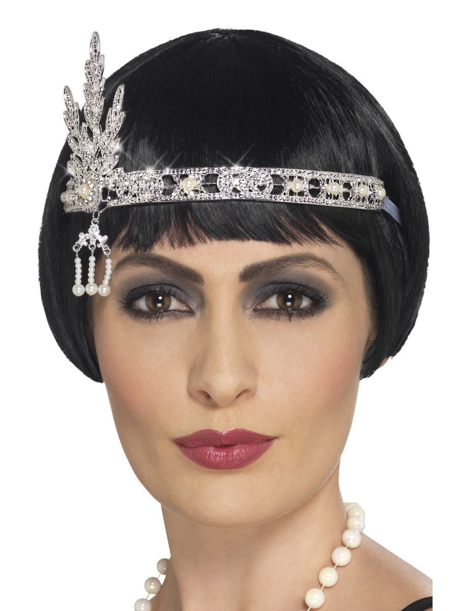 Click to view product details and reviews for Smiffys Flapper Jewel Headband Fancy Dress.