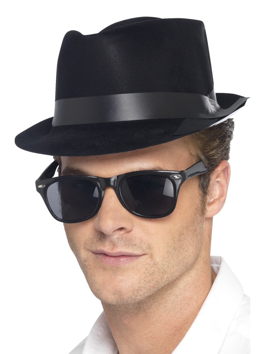 Click to view product details and reviews for Smiffys Flocked Fedora Hat Fancy Dress.