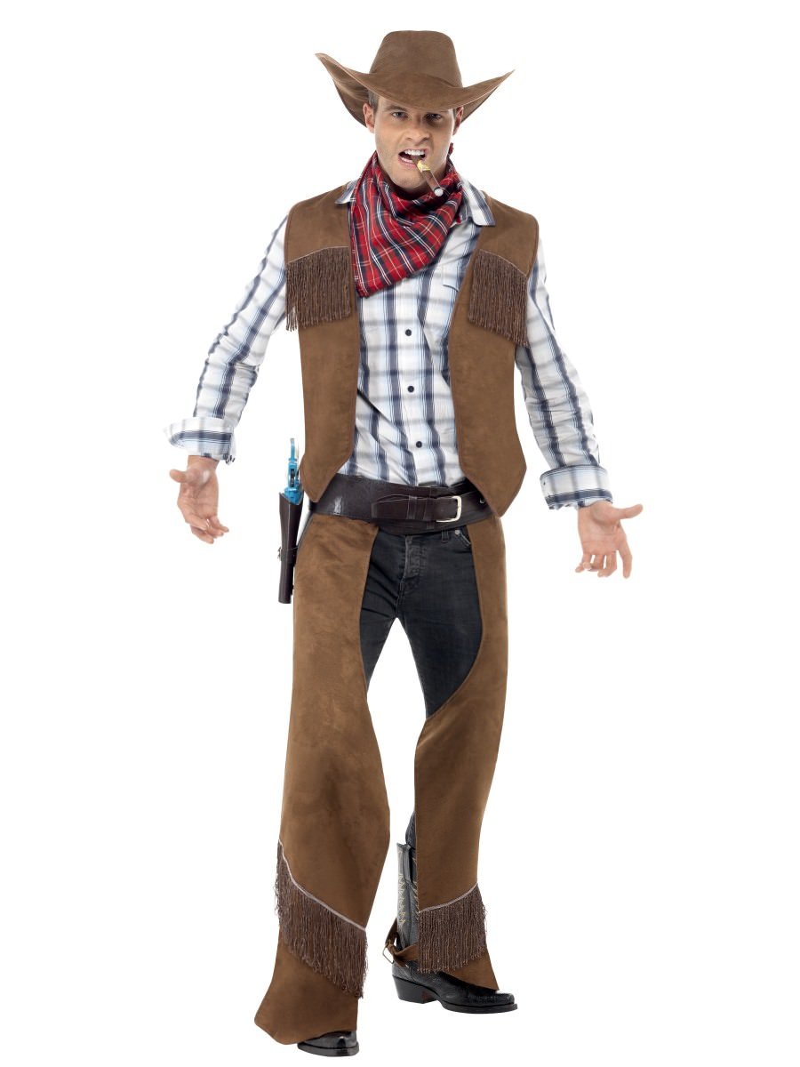 Click to view product details and reviews for Smiffys Fringe Cowboy Costume Fancy Dress.