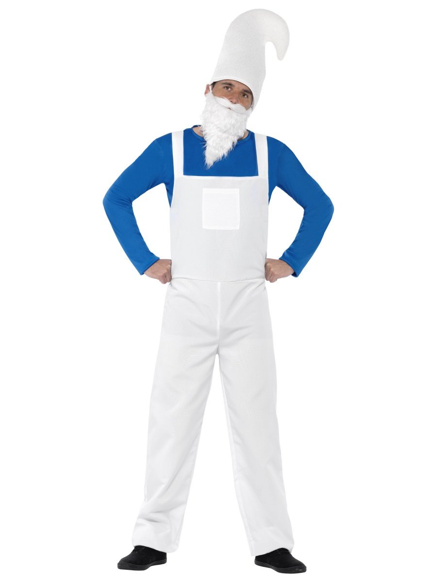 Garden Gnome Costume Male Blue Smiffys