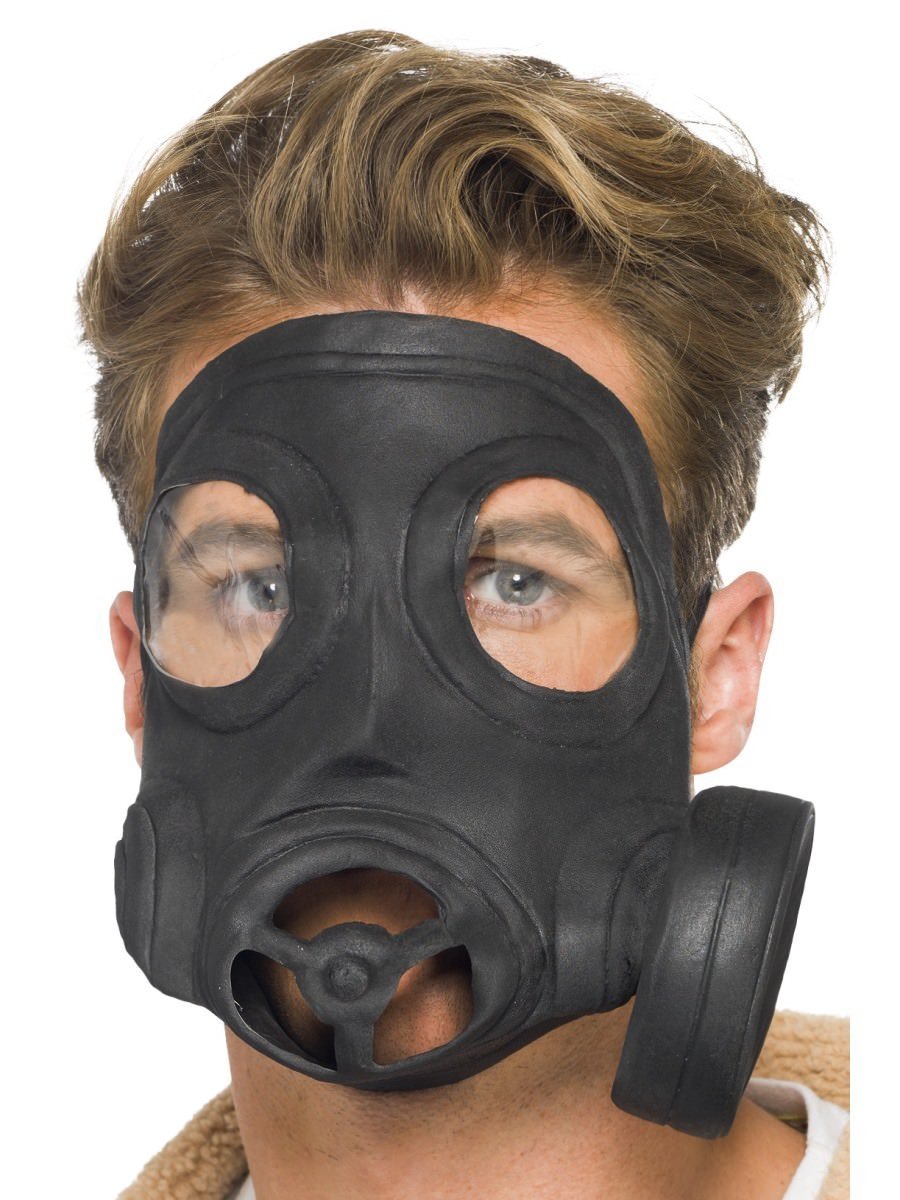 Click to view product details and reviews for Smiffys Gas Mask Latex Fancy Dress.