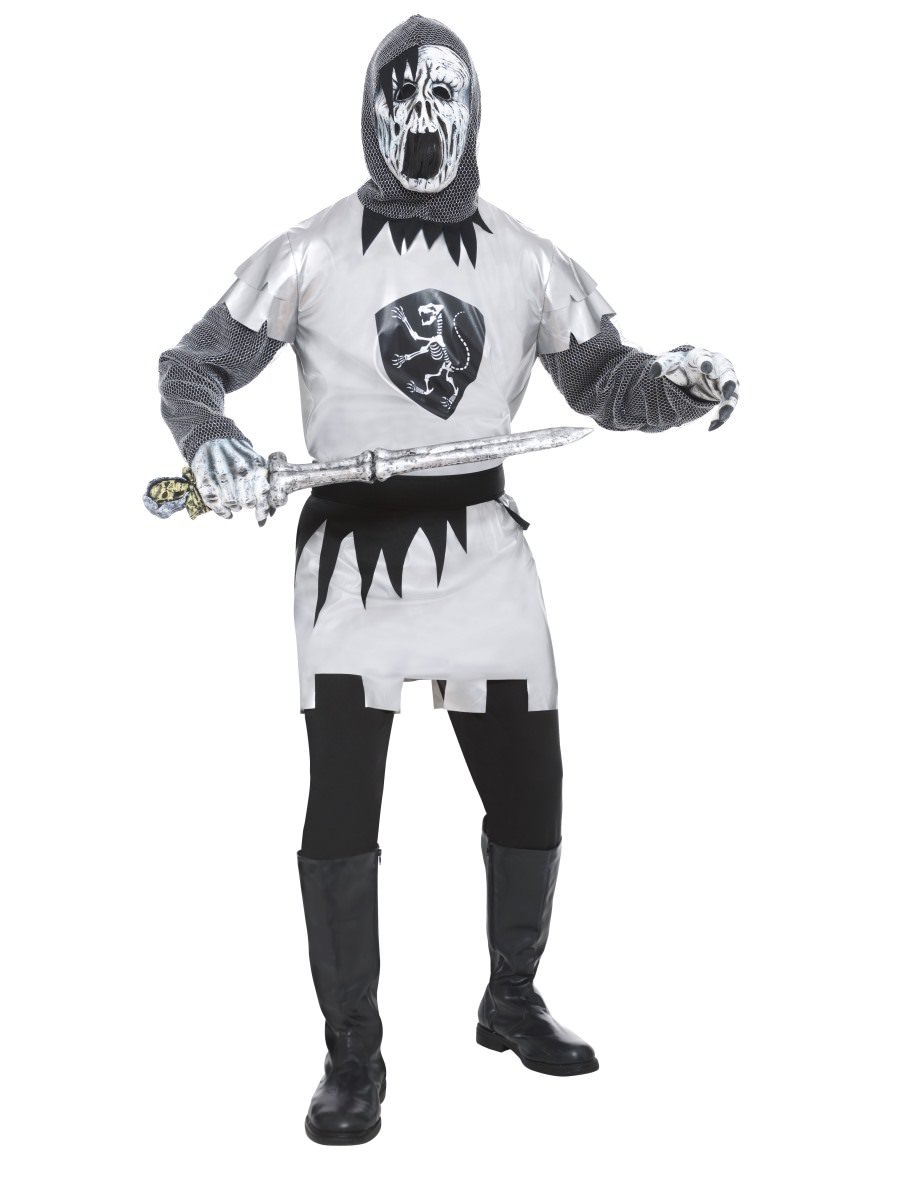 Smiffys Ghostly Knight Costume Fancy Dress