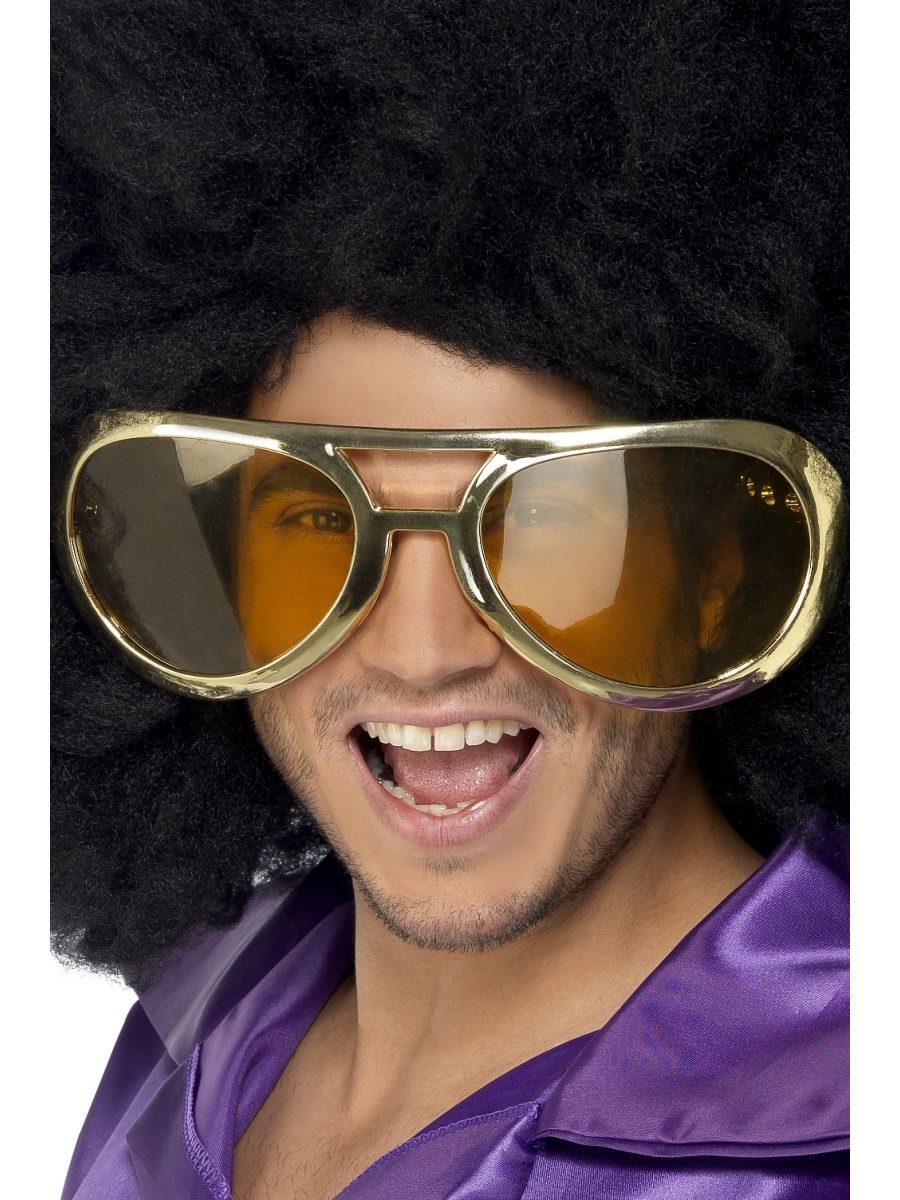 Click to view product details and reviews for Smiffys Giant Seventies Rock Specs Fancy Dress.