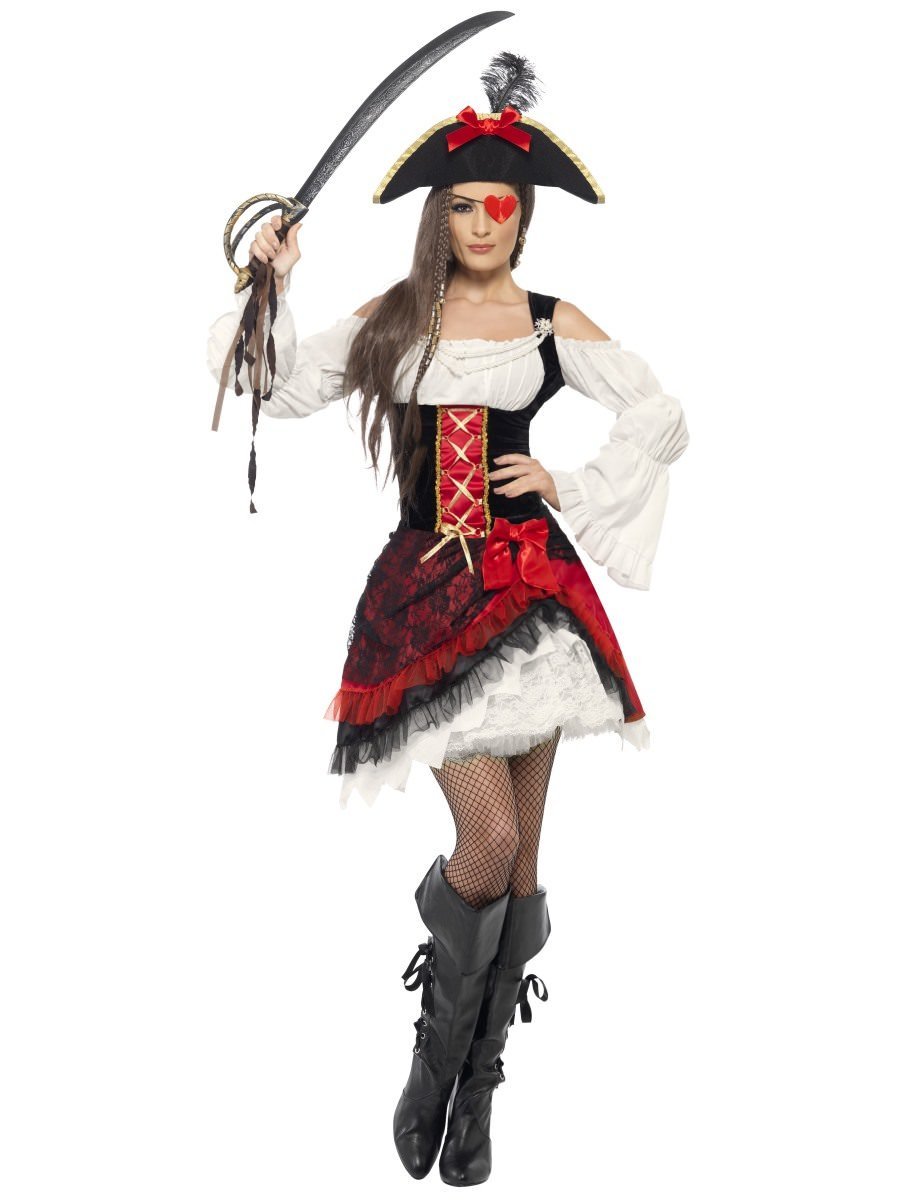 Deluxe Authentic Lady Captain Costume Smiffys 5511