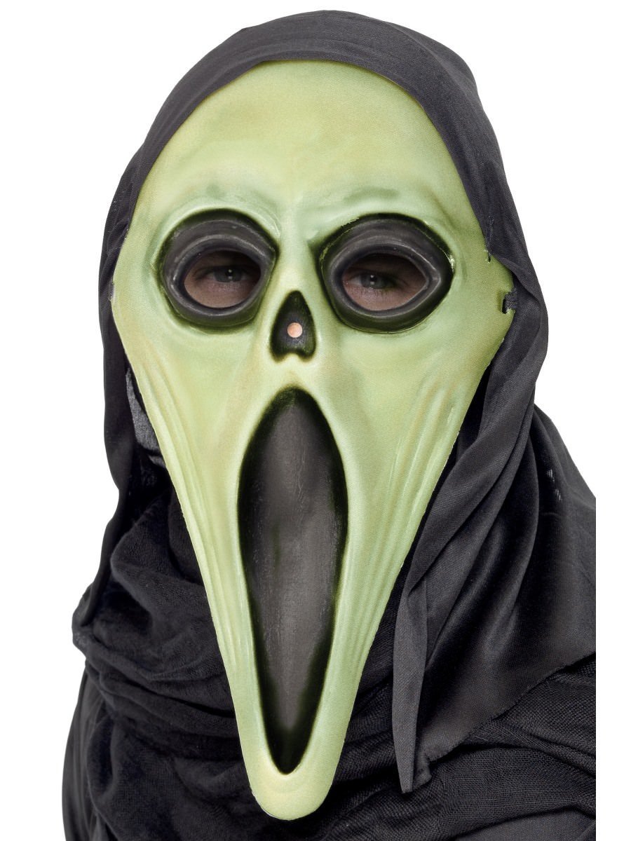 Click to view product details and reviews for Smiffys Glow In The Dark Screamer Mask Fancy Dress.