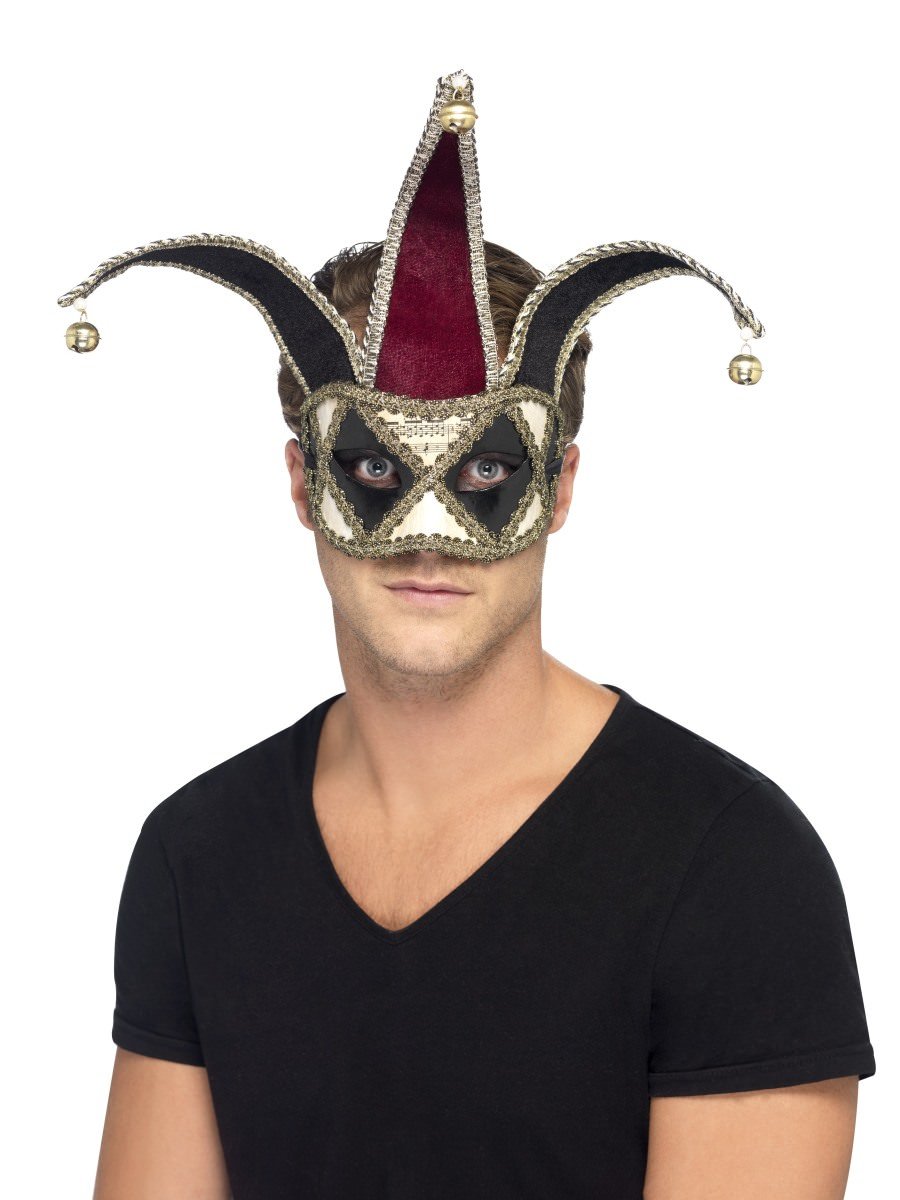 Click to view product details and reviews for Smiffys Gothic Venetian Harlequin Eyemask Fancy Dress.