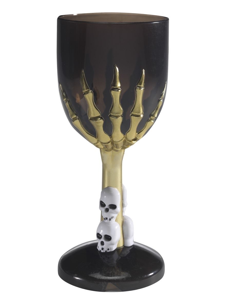 Click to view product details and reviews for Gothic Wine Glass Black.