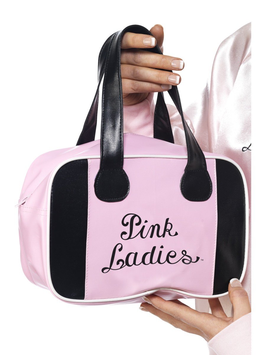 Click to view product details and reviews for Smiffys Grease Pink Lady Bowling Bag Fancy Dress.