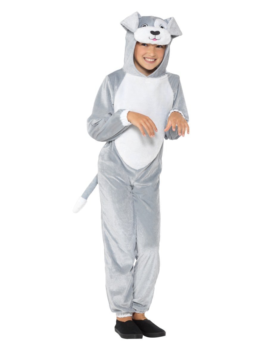 Click to view product details and reviews for Smiffys Grey Dog Onesie Fancy Dress Large Age 10 12.