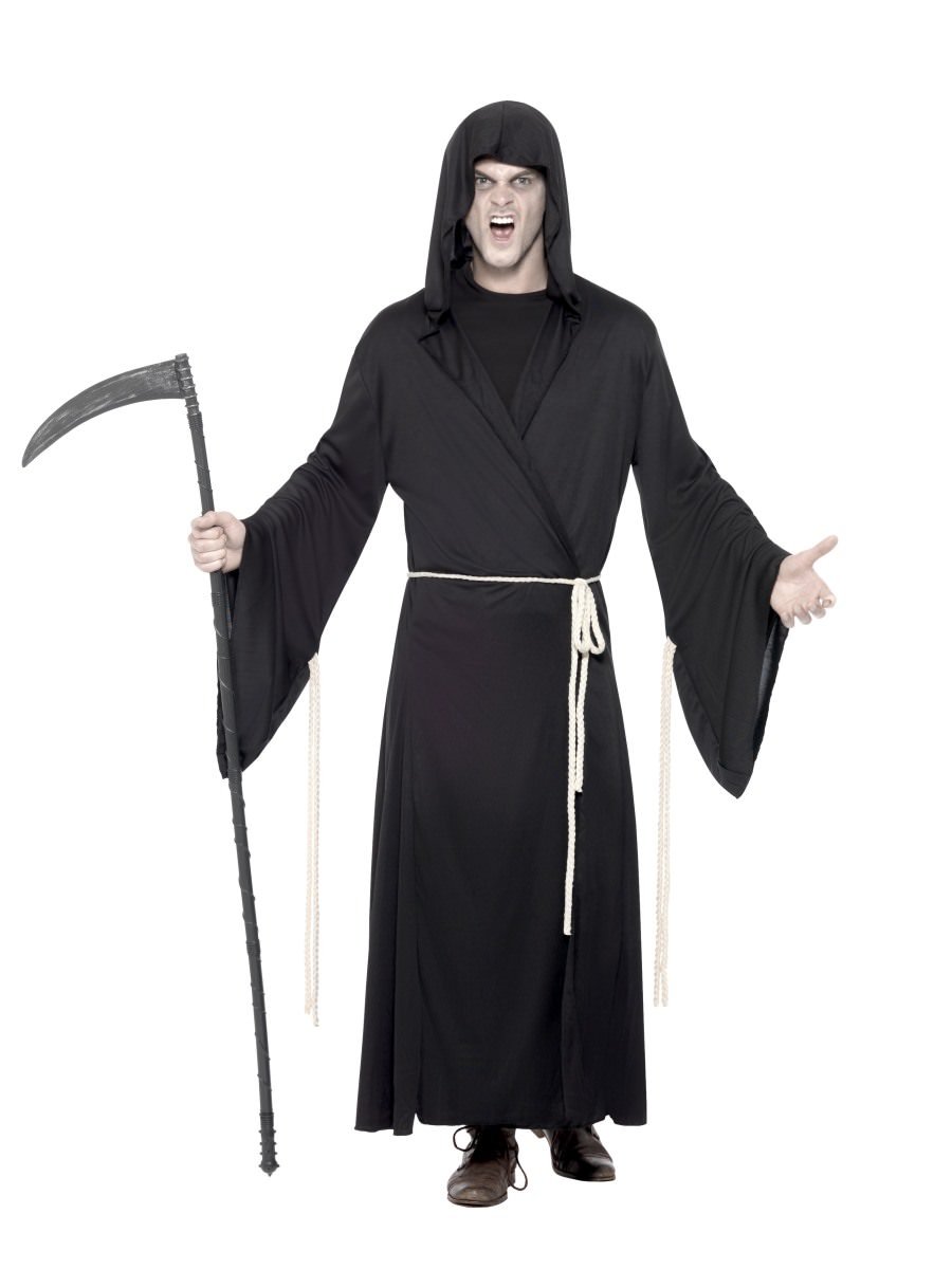 Click to view product details and reviews for Smiffys Grim Reaper Costume Black Fancy Dress Medium Chest 38 40.