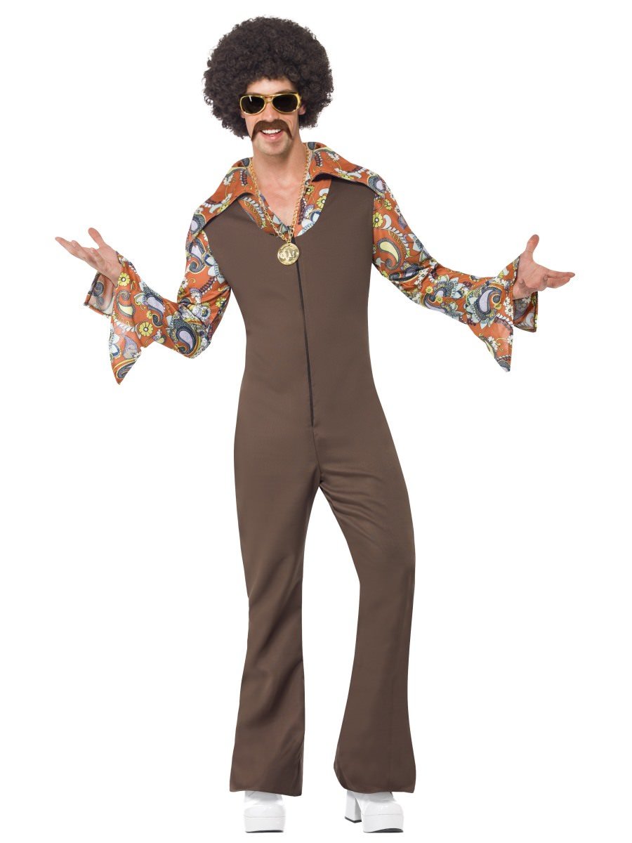 Smiffys Groovy Boogie Costume Fancy Dress Medium Chest 38 40