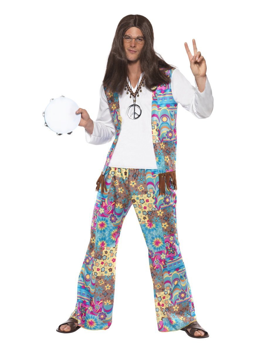 Click to view product details and reviews for Smiffys Groovy Hippie Costume Fancy Dress Medium Chest 38 40.
